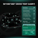 Mars Hydro 240x240x200cm / auginimo tentas