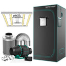 Mars Hydro FC 3000 EVO LED + 100x100x180cm tentas + iFresh vėdinimo sistema + priedai / auginimo rinkinys