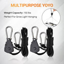 Spider Farmer® 150mm 600m3/h ventiliatorius + filtras + priedai / su vent. greičio reguliatoriumi