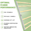 Mars Hydro FC 4800 LED 480W 120x120x200cm / auginimo rinkinys