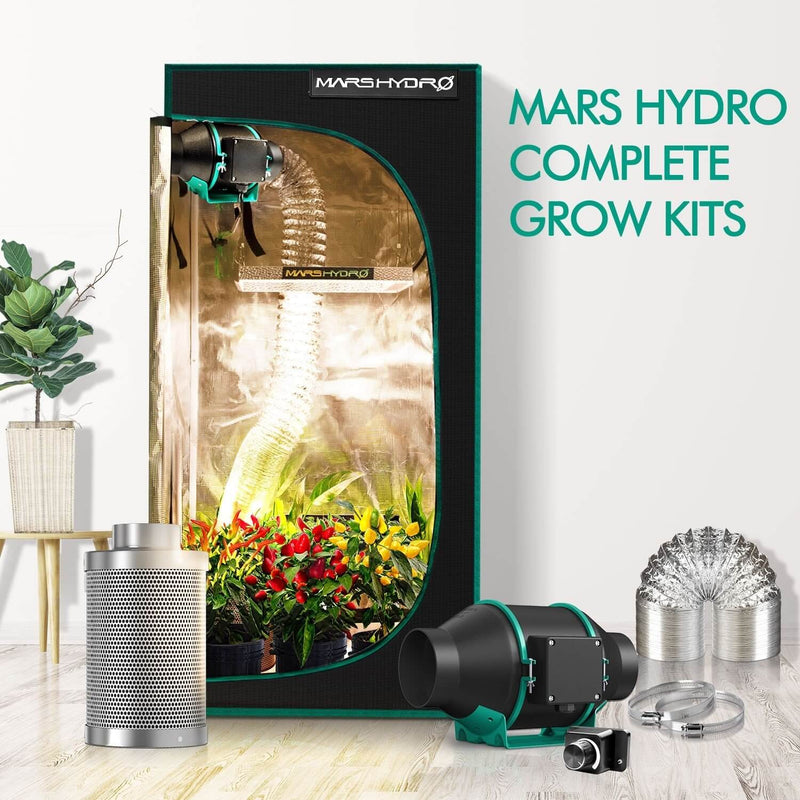 Mars Hydro TS600 100W 60x60x140cm / auginimo rinkinys
