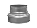 Metalinis perėjimas 125/100mm, 150/125mm, 160/100mm, 160/125mm, 160/150mm, 200/125mm, 200/160mm, 250/125mm, 250/160mm, 250/200mm, 315/250mm