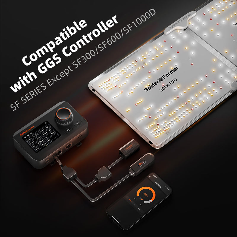 2025 Spider Farmer® SF4000 EVO LED 450W 150x150cm