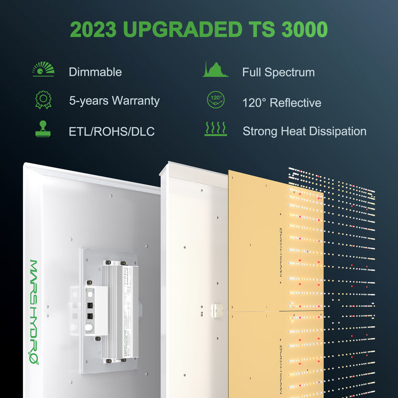 Mars Hydro TS3000 450W 150x150x200cm / auginimo rinkinys