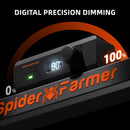 Spider Farmer G1500 LED + 70x70x160 cm auginimo tentas + vėdinimo sistema + GGS valdiklis / auginimo rinkinys