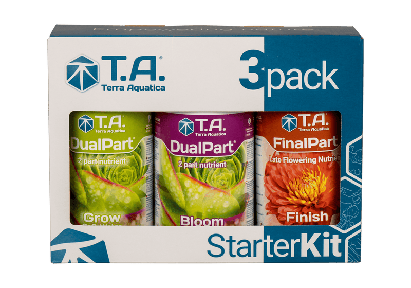 GHE 3Pack StarterKit Dual Part HW + Ripen / trąšų rinkinys
