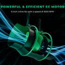 Mars Hydro Smart FC-E 4800 LED 480W 120x120x200cm + iFresh vėdinimo rinkinys / auginimo rinkinys