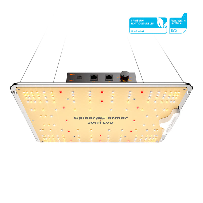 2025 Spider Farmer® SF1000 EVO LM301H LED 100W 90x90cm