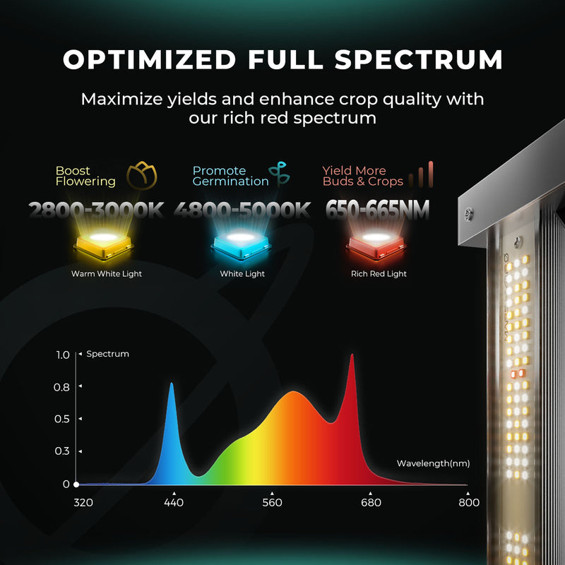 2024 NEW Mars Hydro Smart FC 4000-EVO Samsung LM301H EVO 320W LED