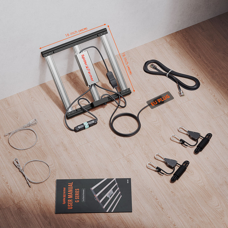 2025 Spider Farmer® G1500 150W LED + Wifi / Bluetooth Smart App