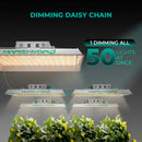 2024 Mars Hydro TS 1000 pilno spektro LED auginimo lempa 150W su reguliuojamu ryškumu