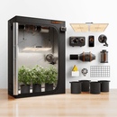 Spider Farmer SF2000 LED + 120x60x180 cm auginimo tentas + vėdinimo sistema + GGS valdiklis / auginimo rinkinys