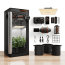 Spider Farmer SF1000D LED + 60x60x140 cm auginimo tentas + vėdinimo sistema + GGS valdiklis / auginimo rinkinys
