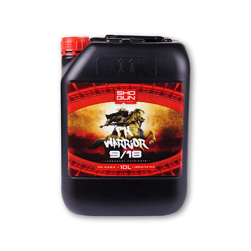 Shogun Fertilisers PK Warrior 9/18 1L, 5L, 10L