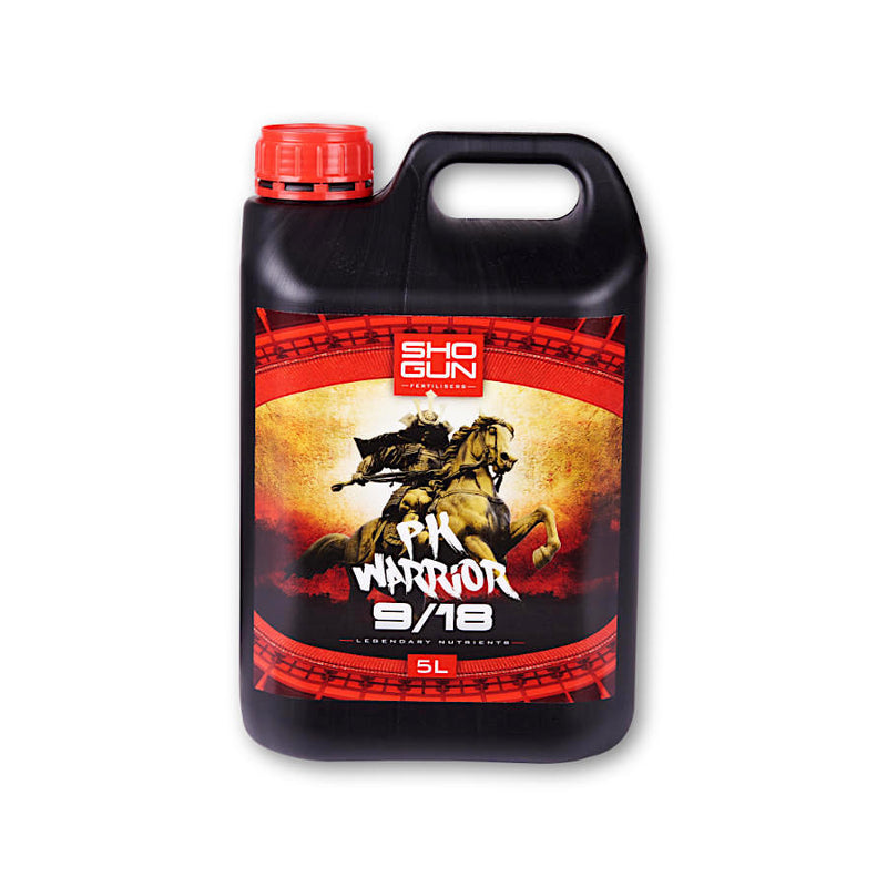 Shogun Fertilisers PK Warrior 9/18 1L, 5L, 10L