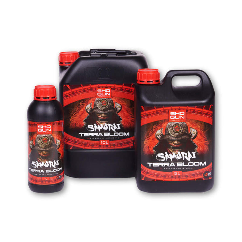 Shogun Fertilisers Samurai Terra Bloom 1L, 5L, 10L