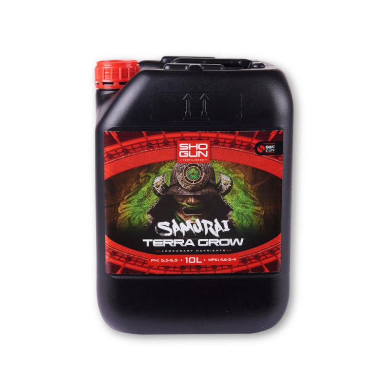 Shogun Fertilisers Samurai Terra Grow 1L, 5L, 10L