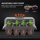 Spider Farmer 120 W LED + 70x35x150 cm 4 aukštų lentyna su tentu + 4 daiginimo padėklai / daiginimo ir auginimo rinkinys
