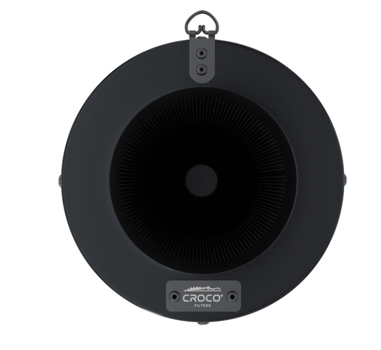 Croco Black anglies filtras 360-480 m³/h, 125mm
