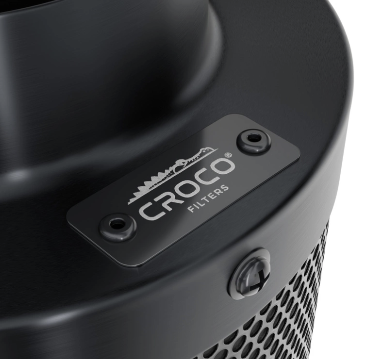 Croco Black anglies filtras 360-480 m³/h, 125mm