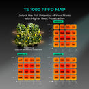 Mars Hydro TS 1000 pilno spektro LED auginimo lempa 150W su reguliuojamu ryškumu