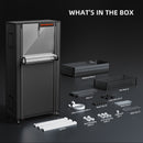 Spider Farmer 120 W LED + 70x35x150 cm 4 aukštų lentyna su tentu / daiginimo ir auginimo rinkinys