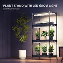 Spider Farmer 120 W LED + 70x35x150 cm 4 aukštų lentyna su tentu / daiginimo ir auginimo rinkinys