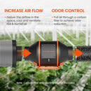 Spider Farmer® 100mm 350m3/h ventiliatorius + filtras + priedai / su vent. greičio reguliatoriumi