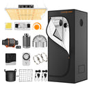 Spider Farmer® SF1000 LED 100W 70x70x160cm / auginimo rinkinys