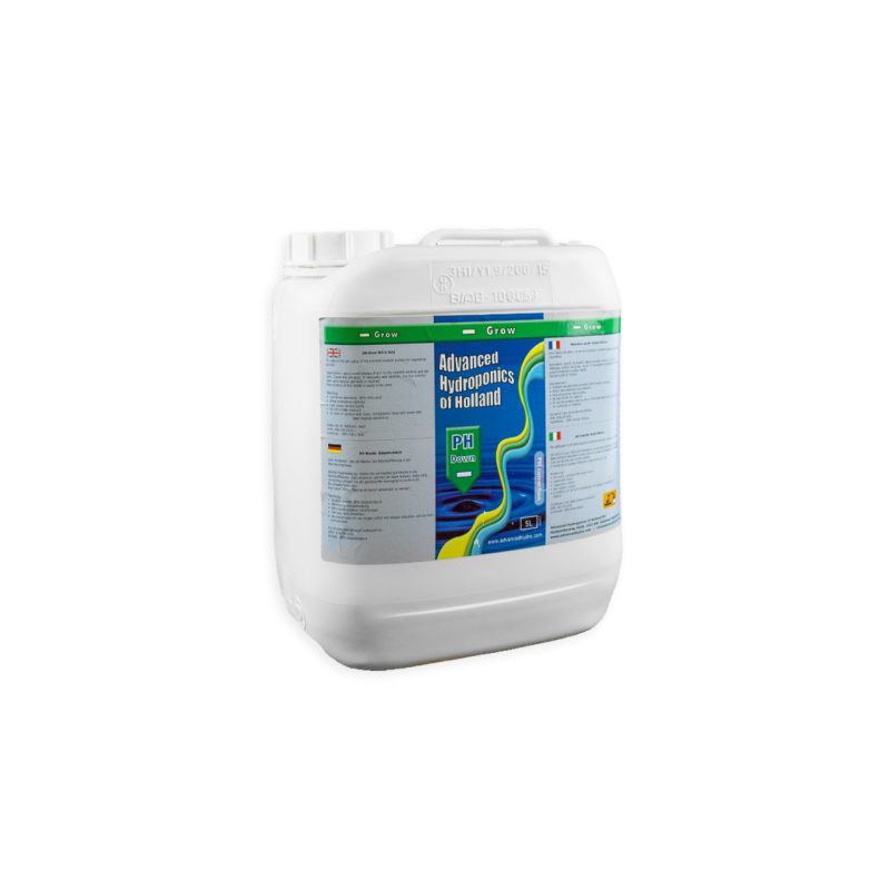 Advanced Hydroponics Of Holland pH- 500ml, 1L, 5L / augimo fazė