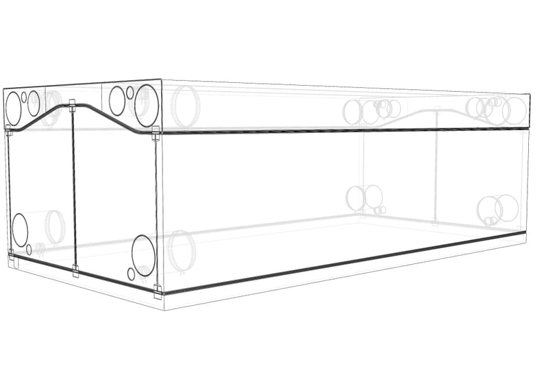 Secret Jardin Dark Room DR600W 600x300x200cm / profesionalus auginimo tentas