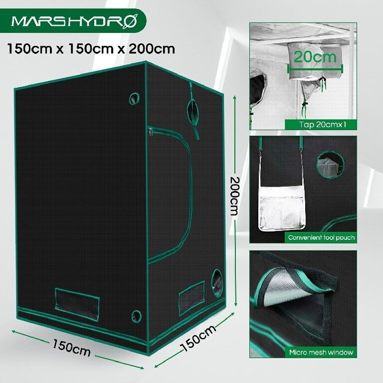 Mars Hydro FC 6500 LED 730W 150x150x200cm / grow kit