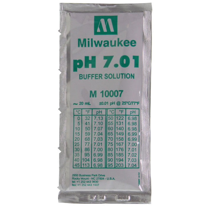 pH 7.01 Milwaukee 20ml / pH matuoklių kalibravimui