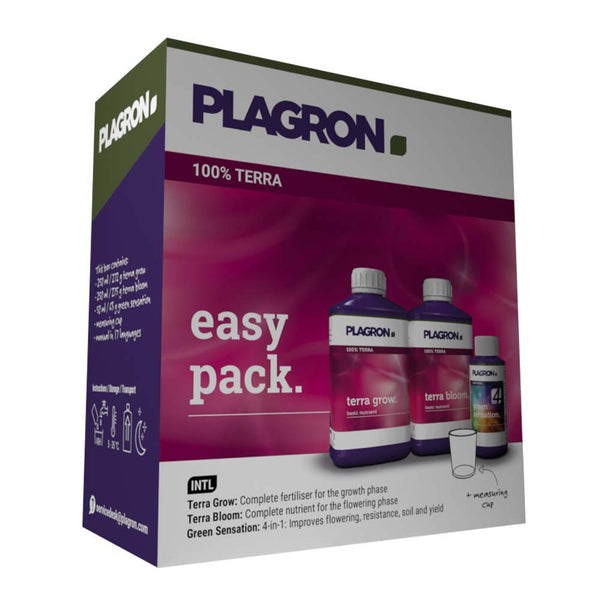 Plagron Easy Pack 100% Terra / fertilizer set