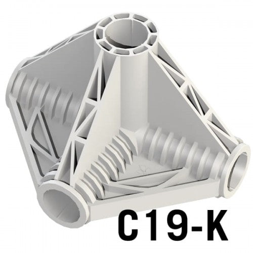 C19-K cross 4x19mm / cross pole connector