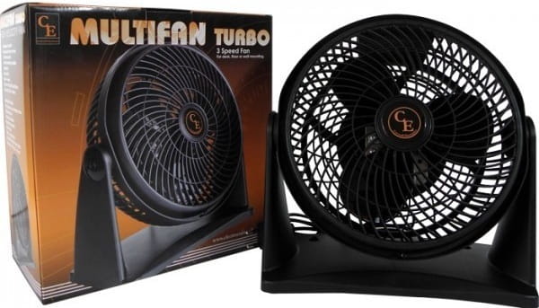 CE Multifan Turbo 20cm / 35W / triejų greičių